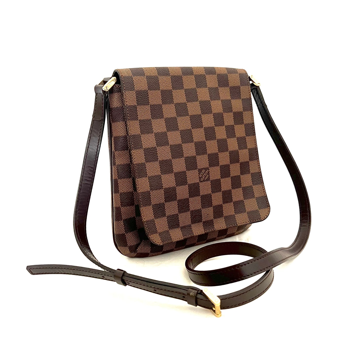 Damier Ebene Musette Salsa PM Crossbody