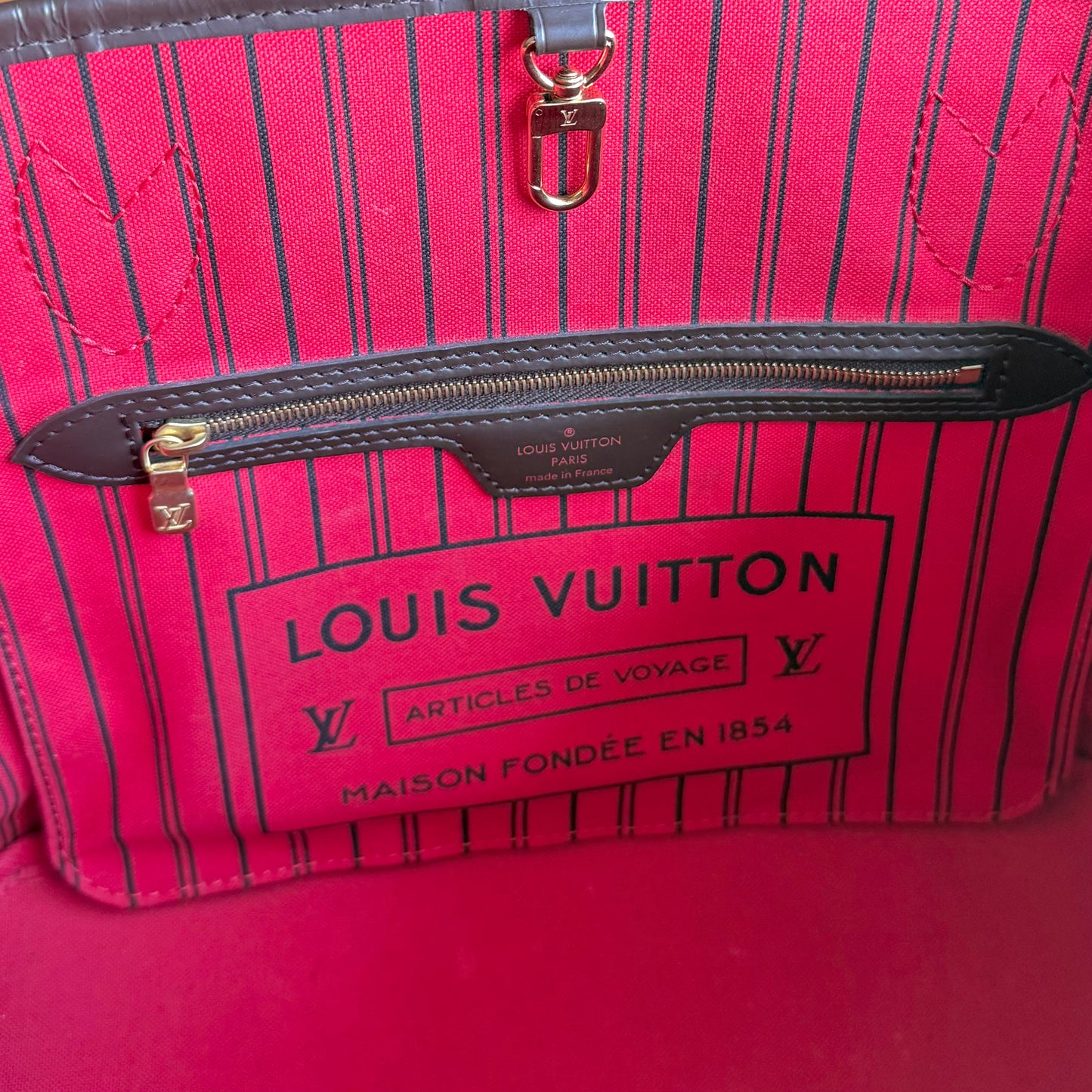Damier Ebene Neverfull PM Set