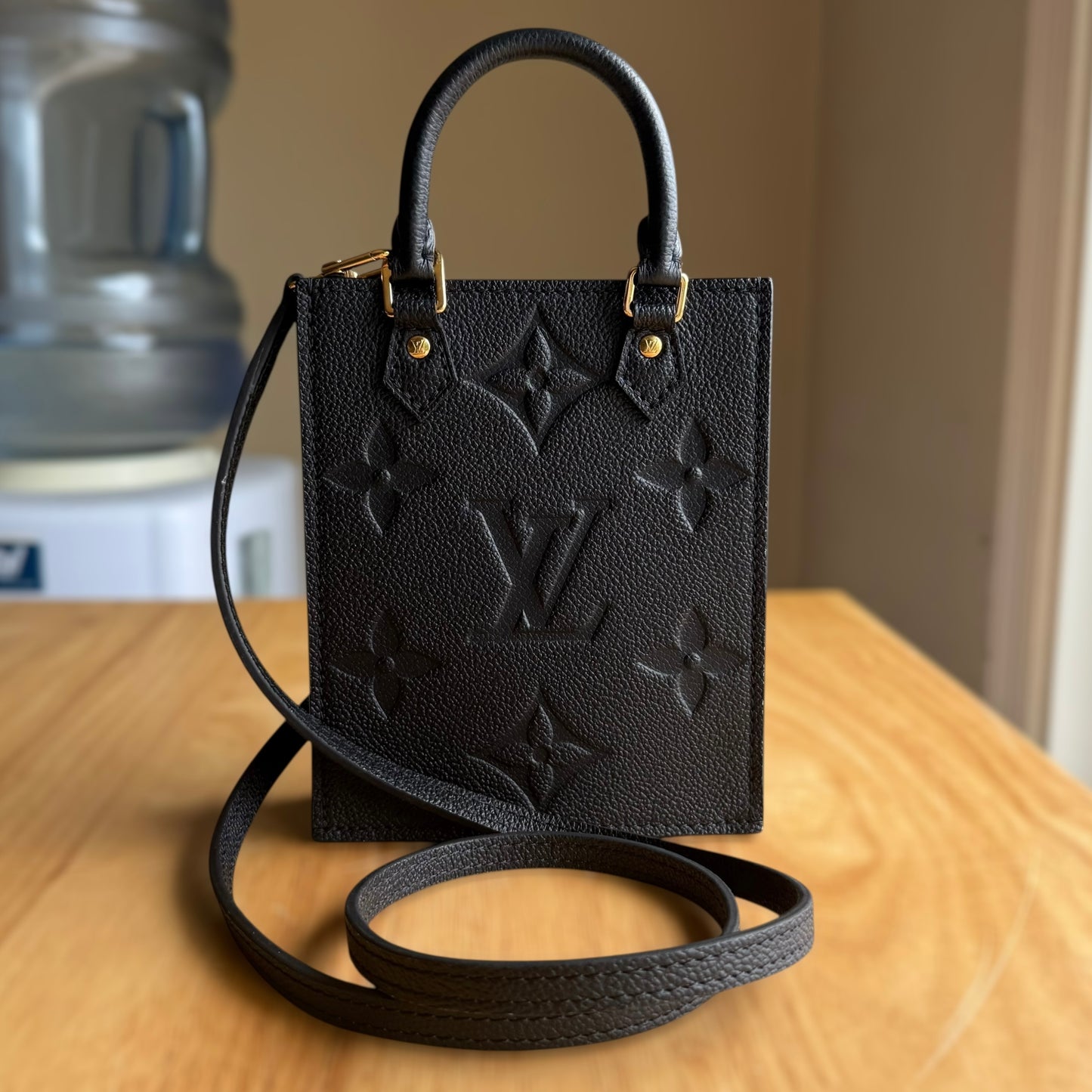 Empreinte Petit Sac Plat (Noir)
