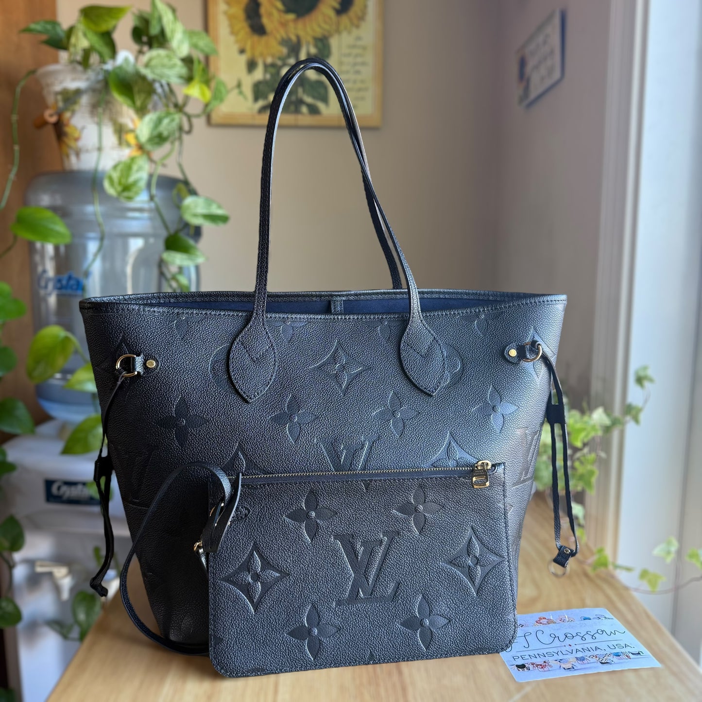 Empreinte Noir Neverfull MM Set