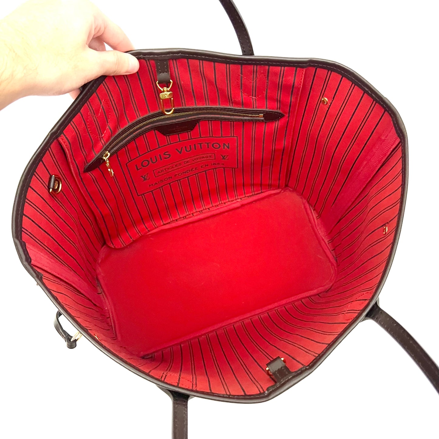 Damier Ebene Neverfull MM Set