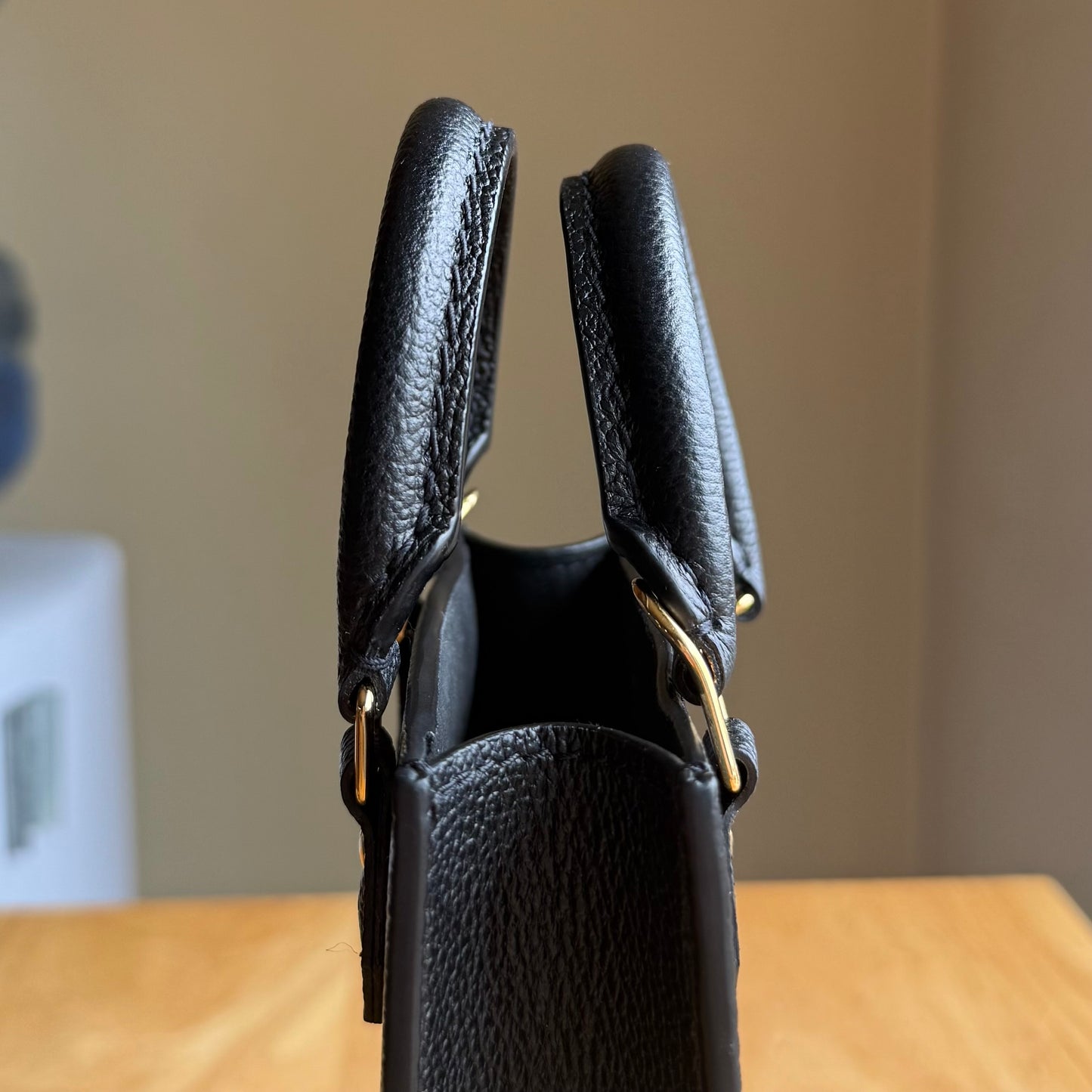 Empreinte Petit Sac Plat (Noir)