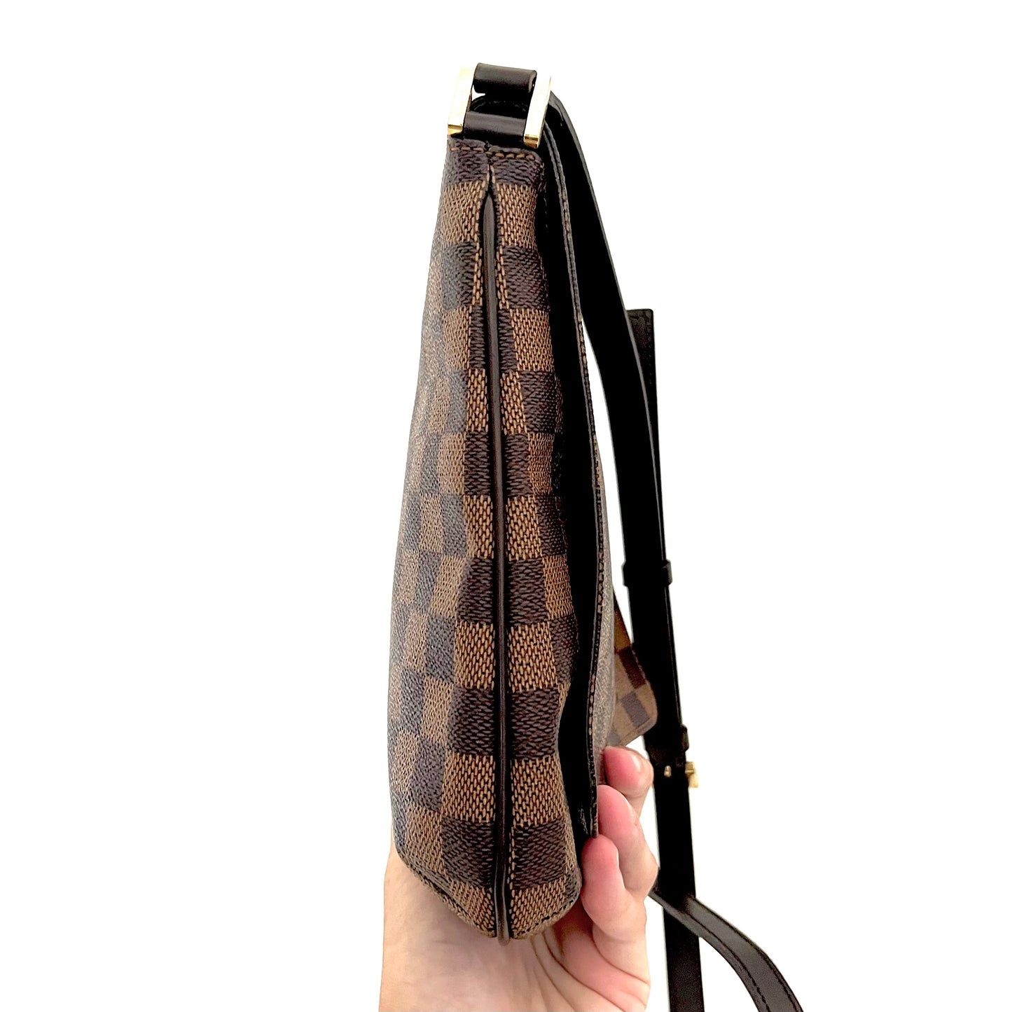 Damier Ebene Musette Salsa PM Crossbody