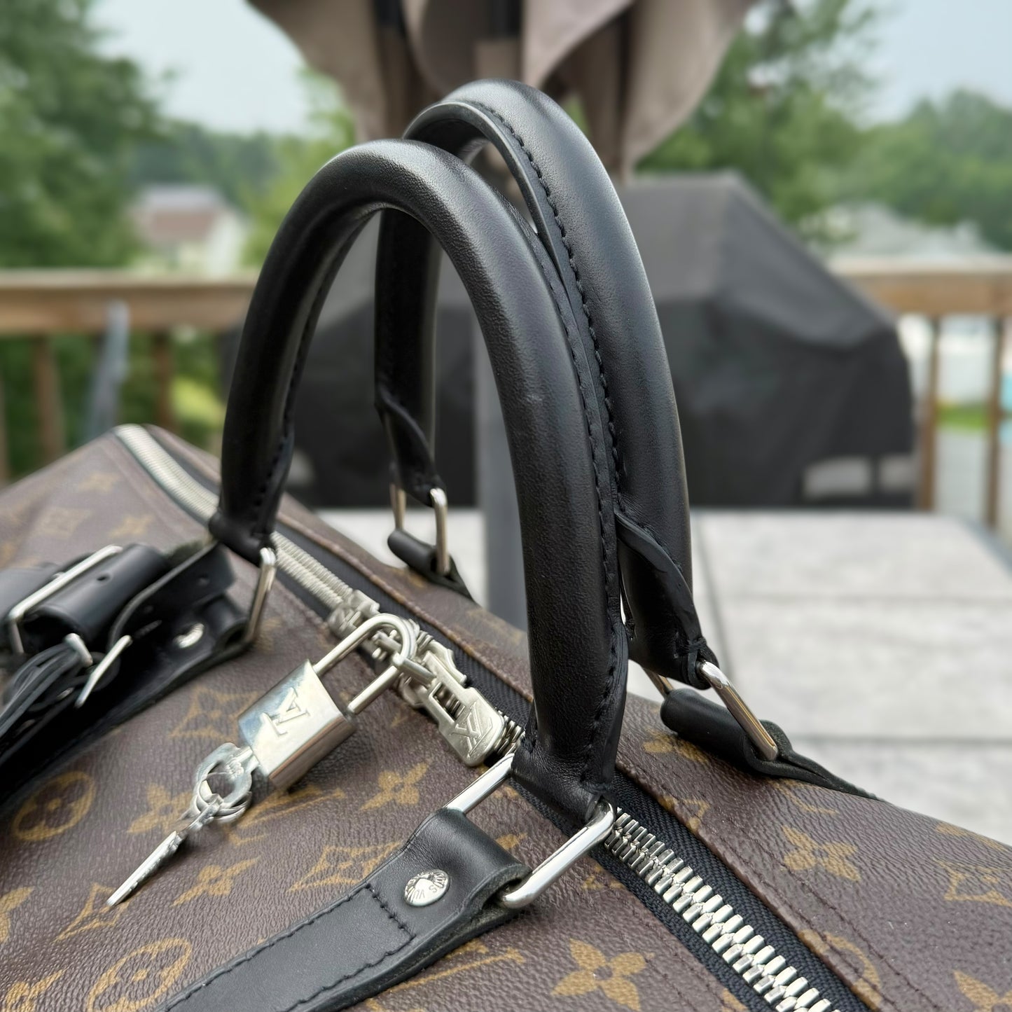 Macassar Keepall 55 Bandouliere