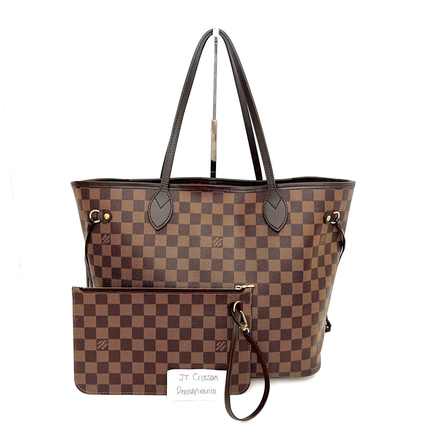 Damier Ebene Neverfull MM Set