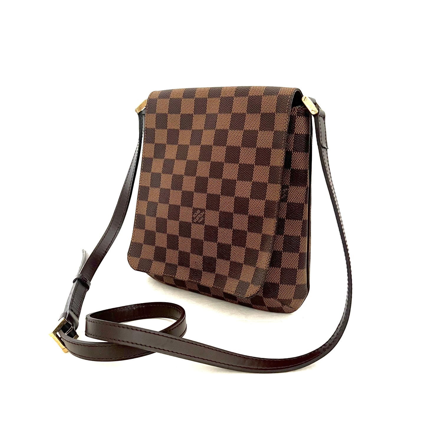 Damier Ebene Musette Salsa PM Crossbody