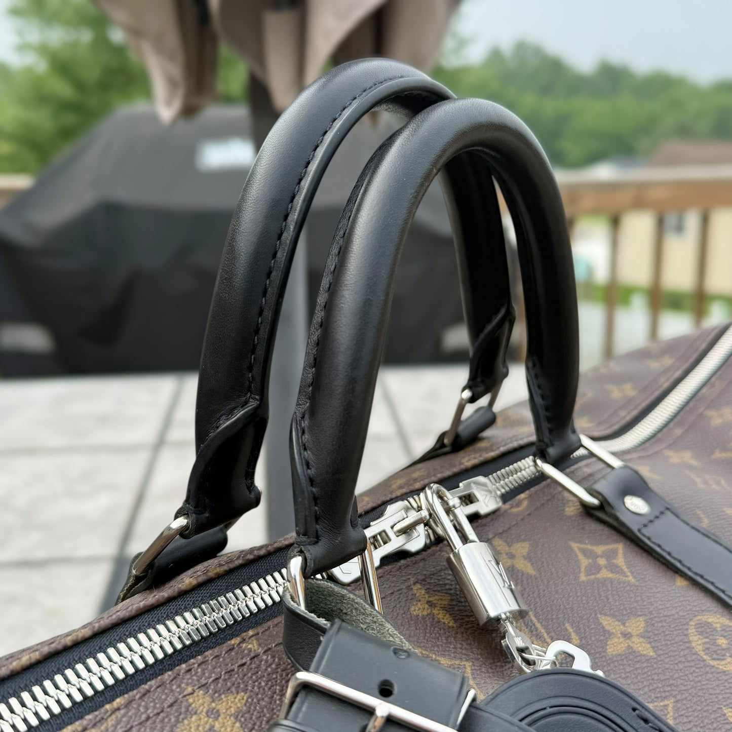 Macassar Keepall 55 Bandouliere