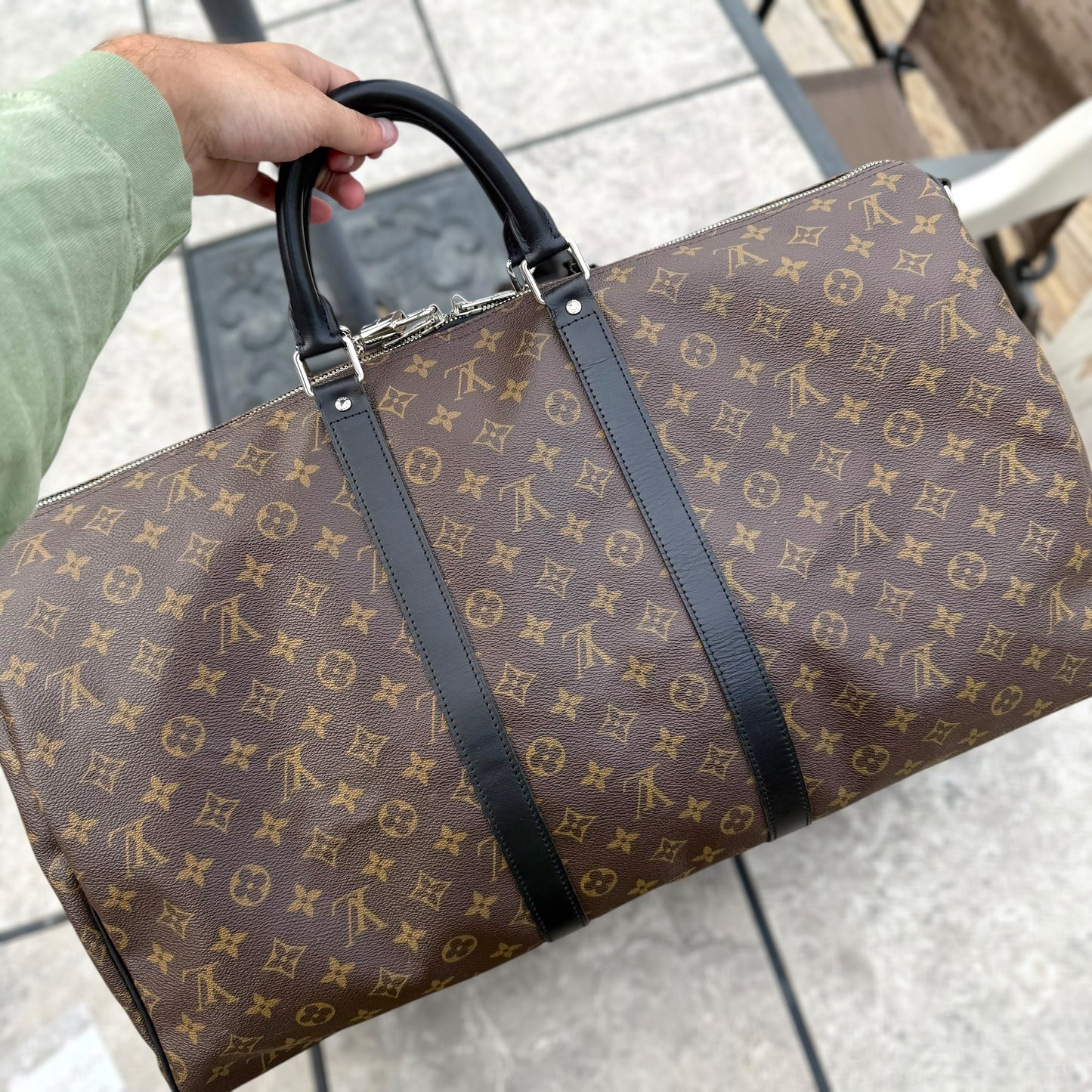 Macassar Keepall 55 Bandouliere