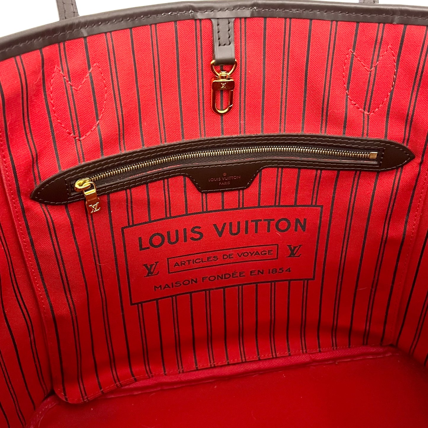 Damier Ebene Neverfull MM Set