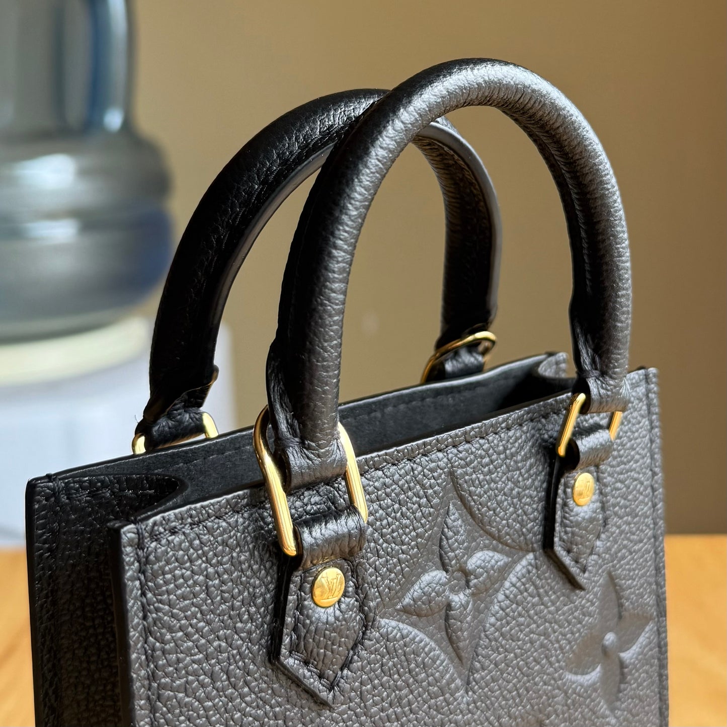 Empreinte Petit Sac Plat (Noir)