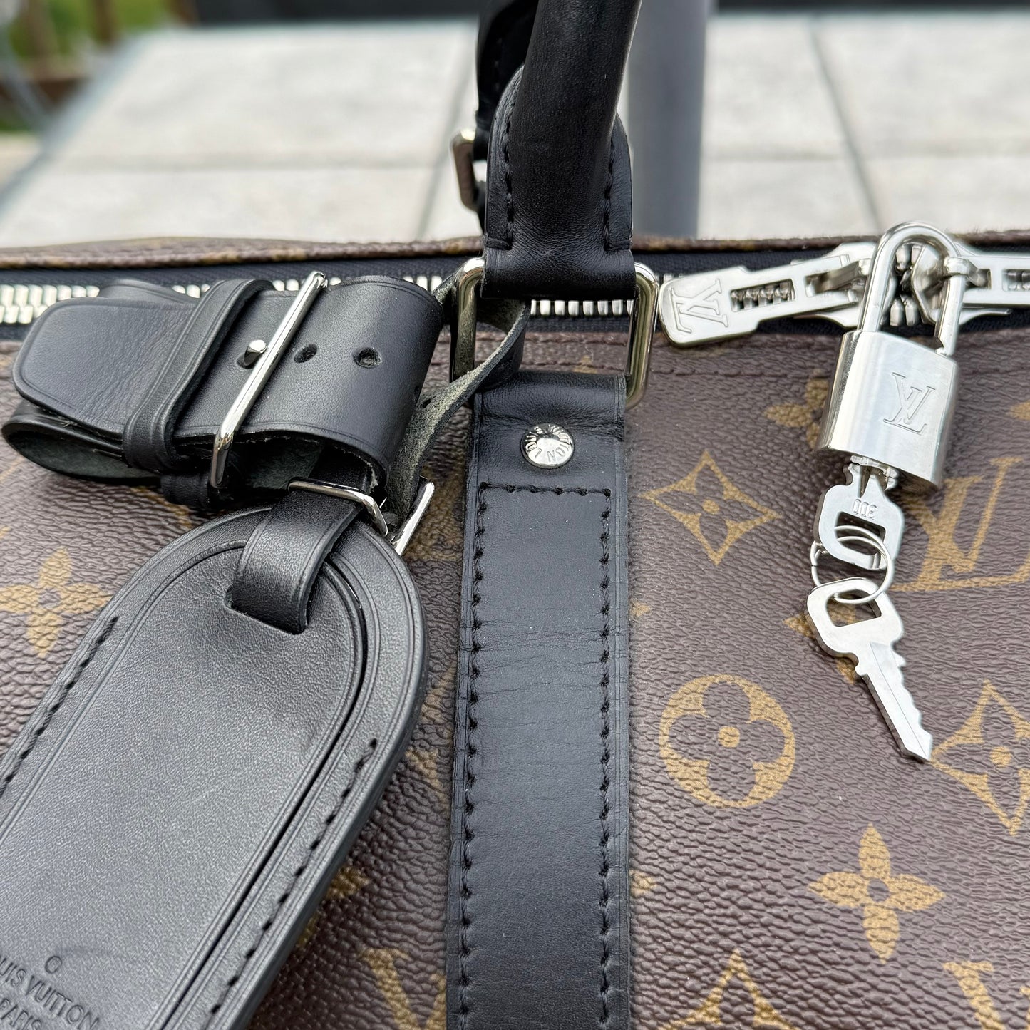 Macassar Keepall 55 Bandouliere