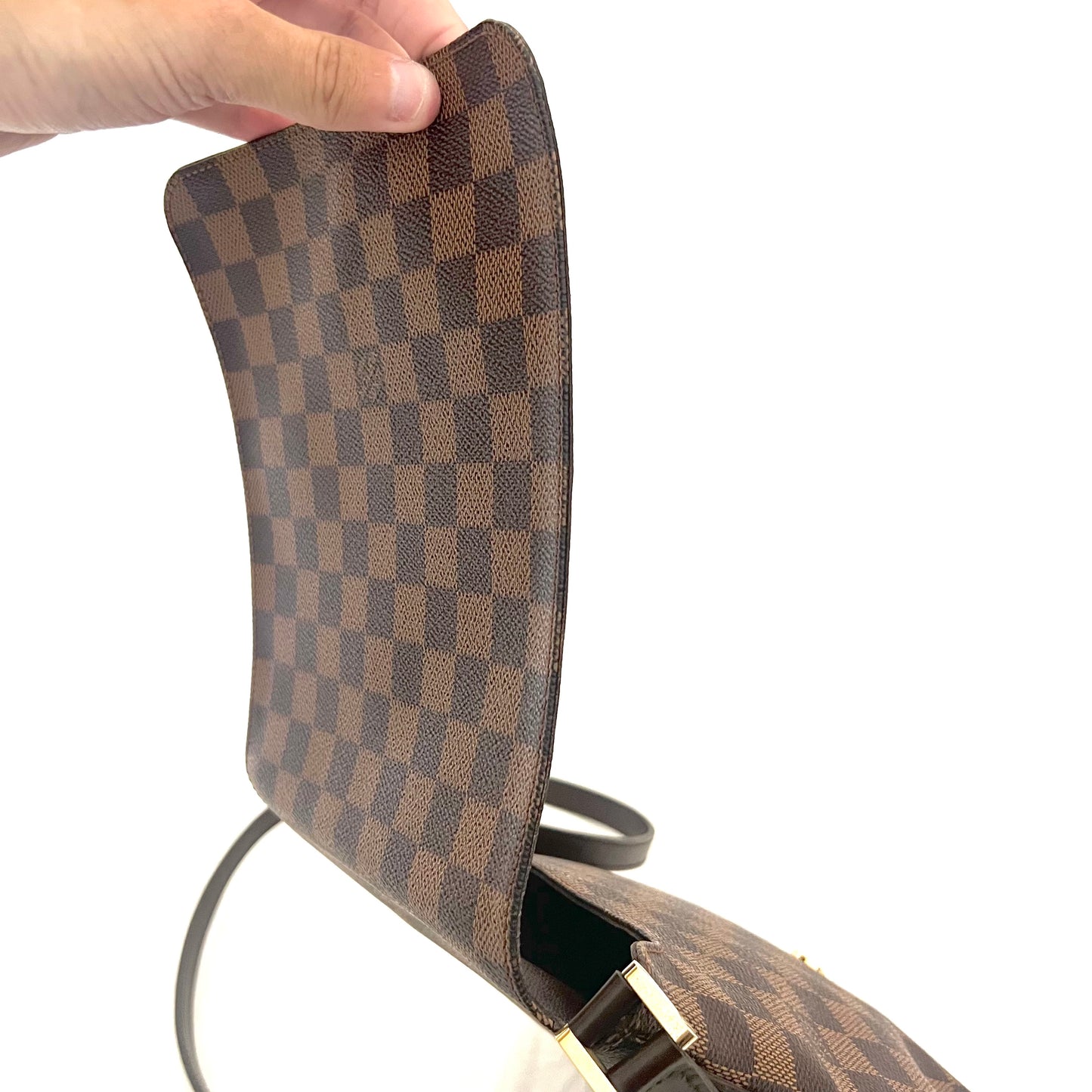 Damier Ebene Musette Salsa PM Crossbody