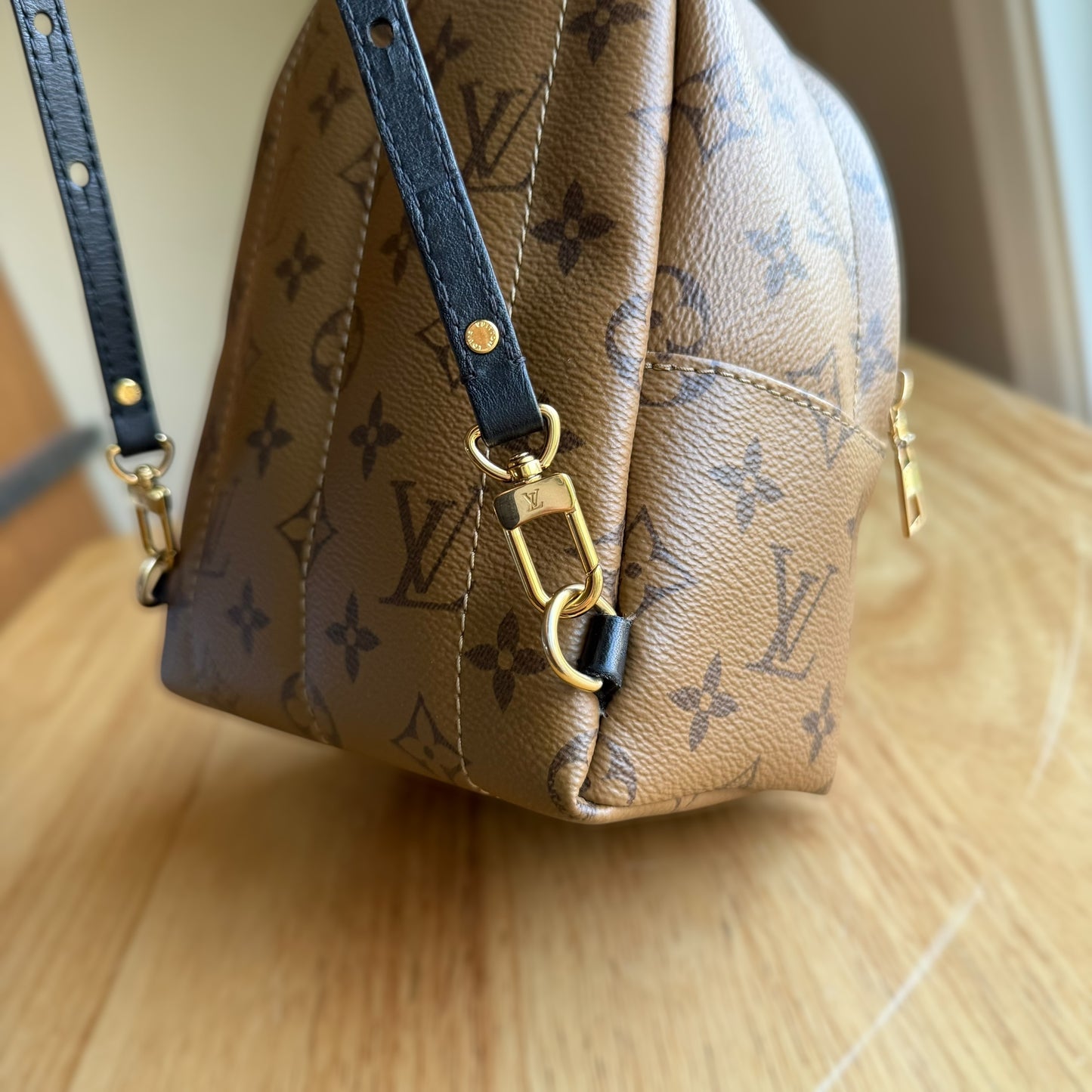 Reverse Monogram Palm Springs Mini