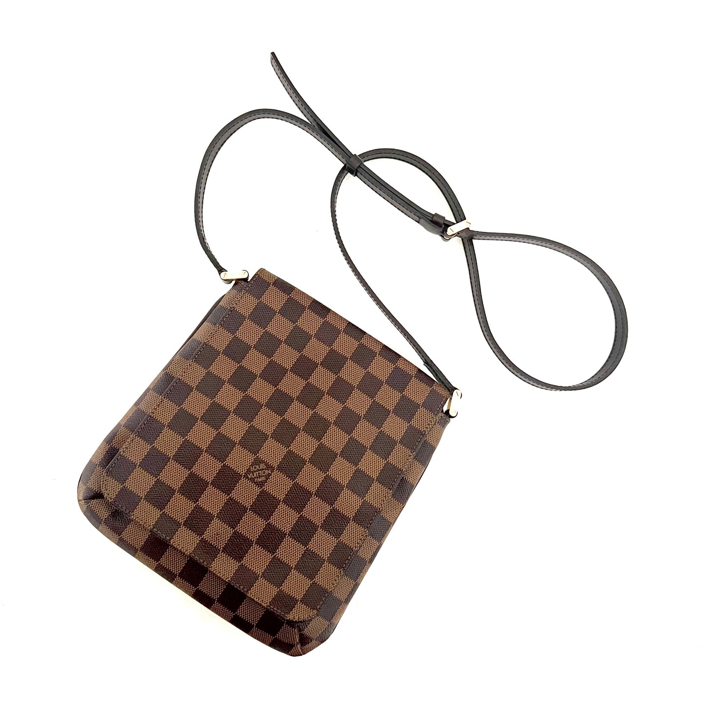 Damier Ebene Musette Salsa PM Crossbody