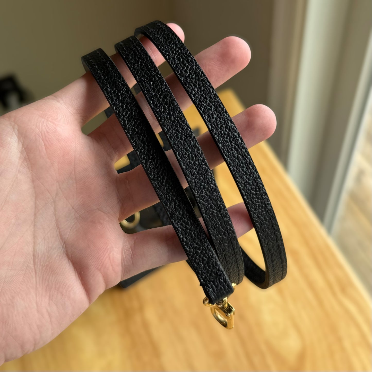 Empreinte Petit Sac Plat (Noir)