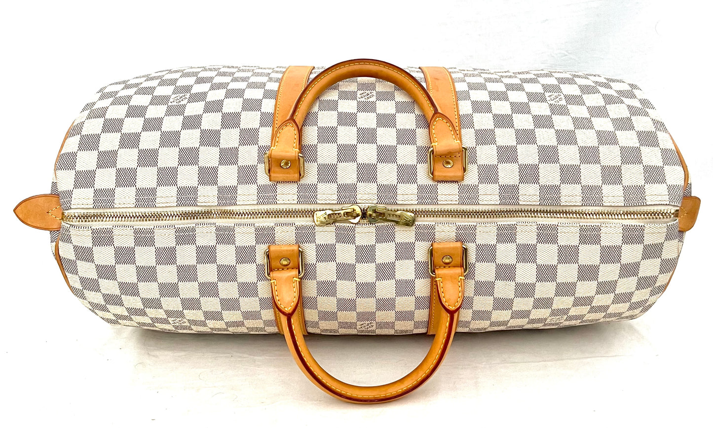 Damier Azur Keepall 50