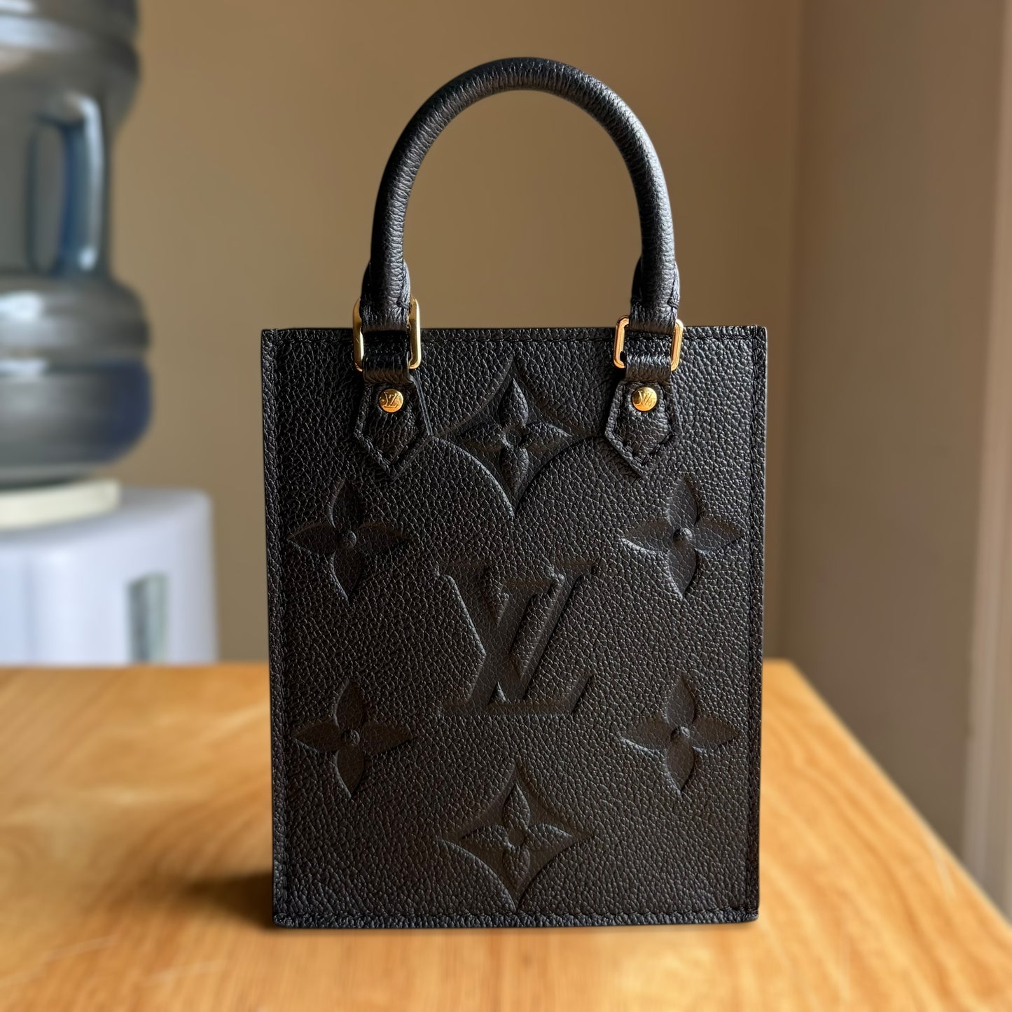 Empreinte Petit Sac Plat (Noir)