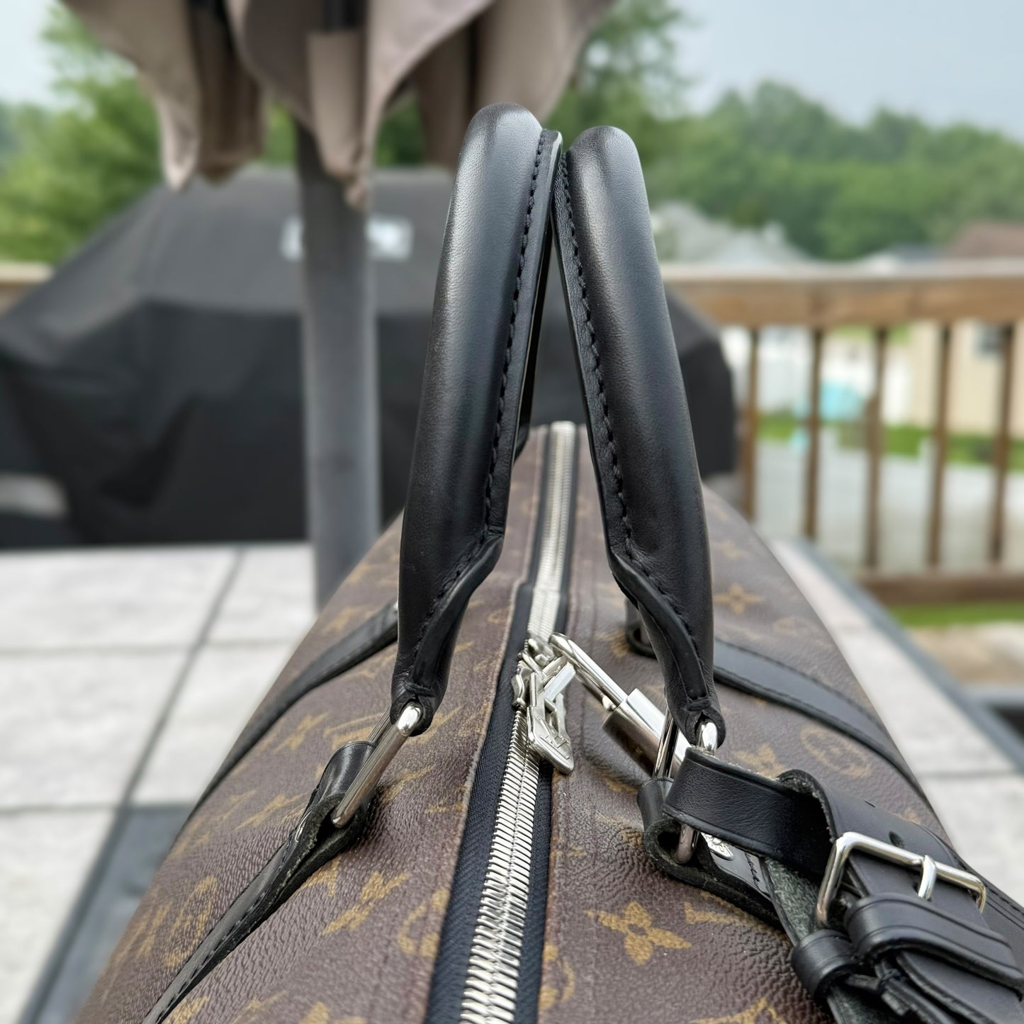 Macassar Keepall 55 Bandouliere