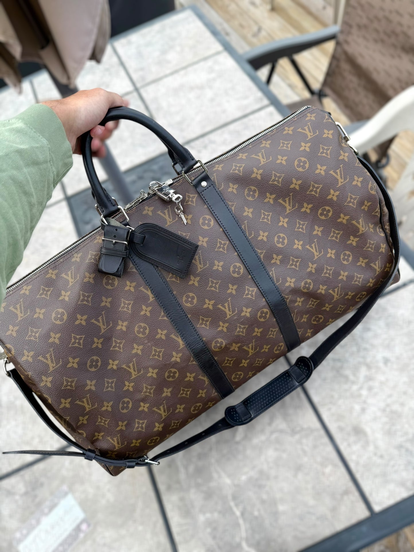 Macassar Keepall 55 Bandouliere