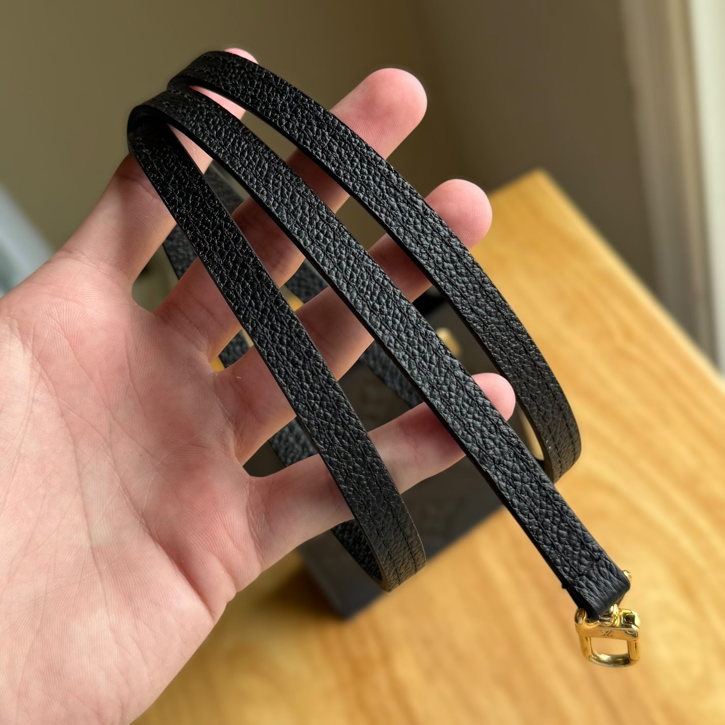 Empreinte Petit Sac Plat (Noir)