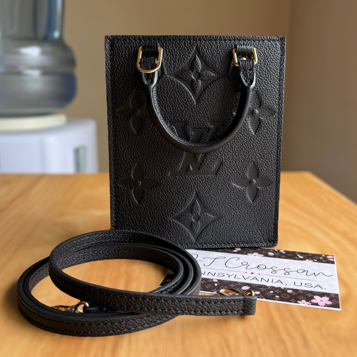 Empreinte Petit Sac Plat (Noir)