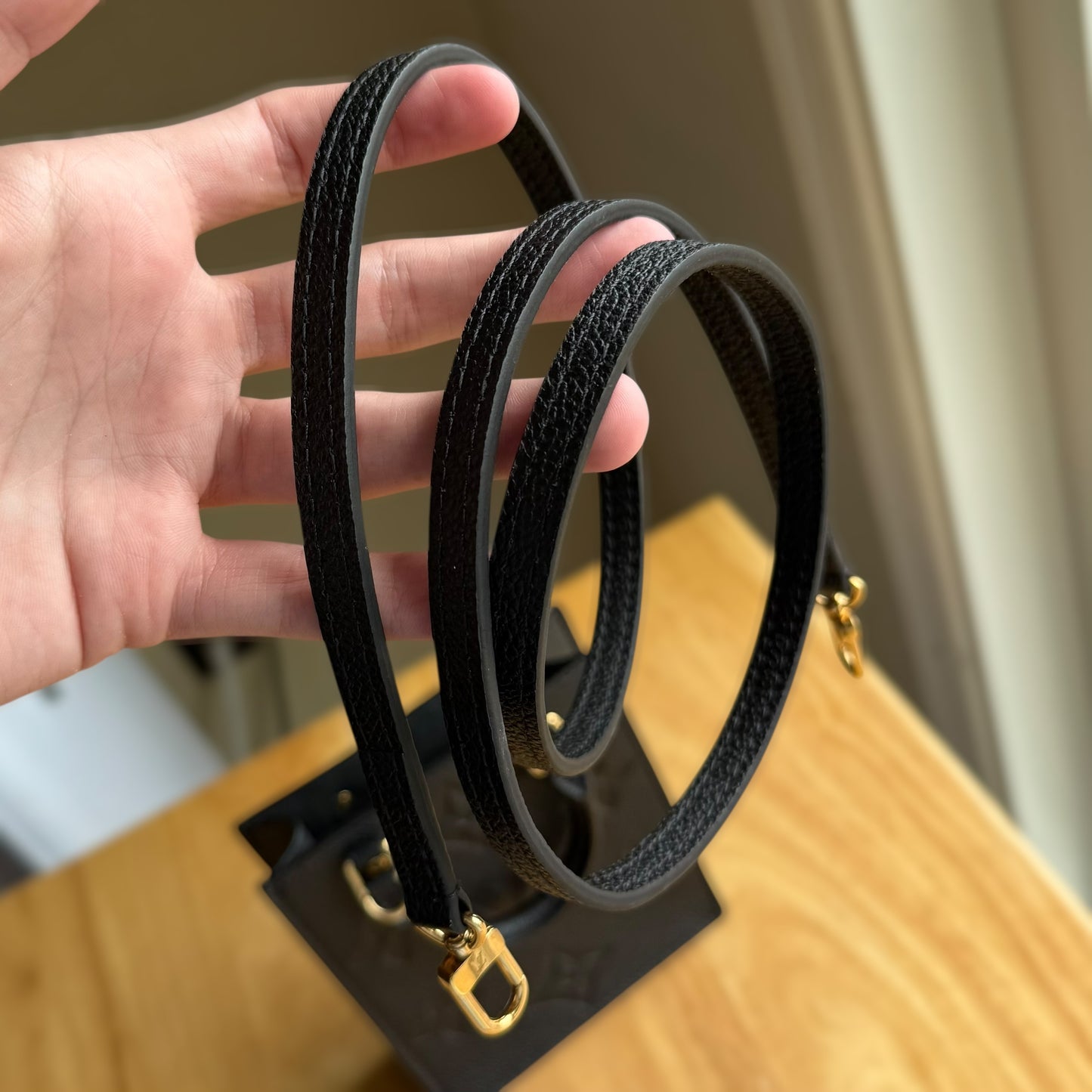 Empreinte Petit Sac Plat (Noir)
