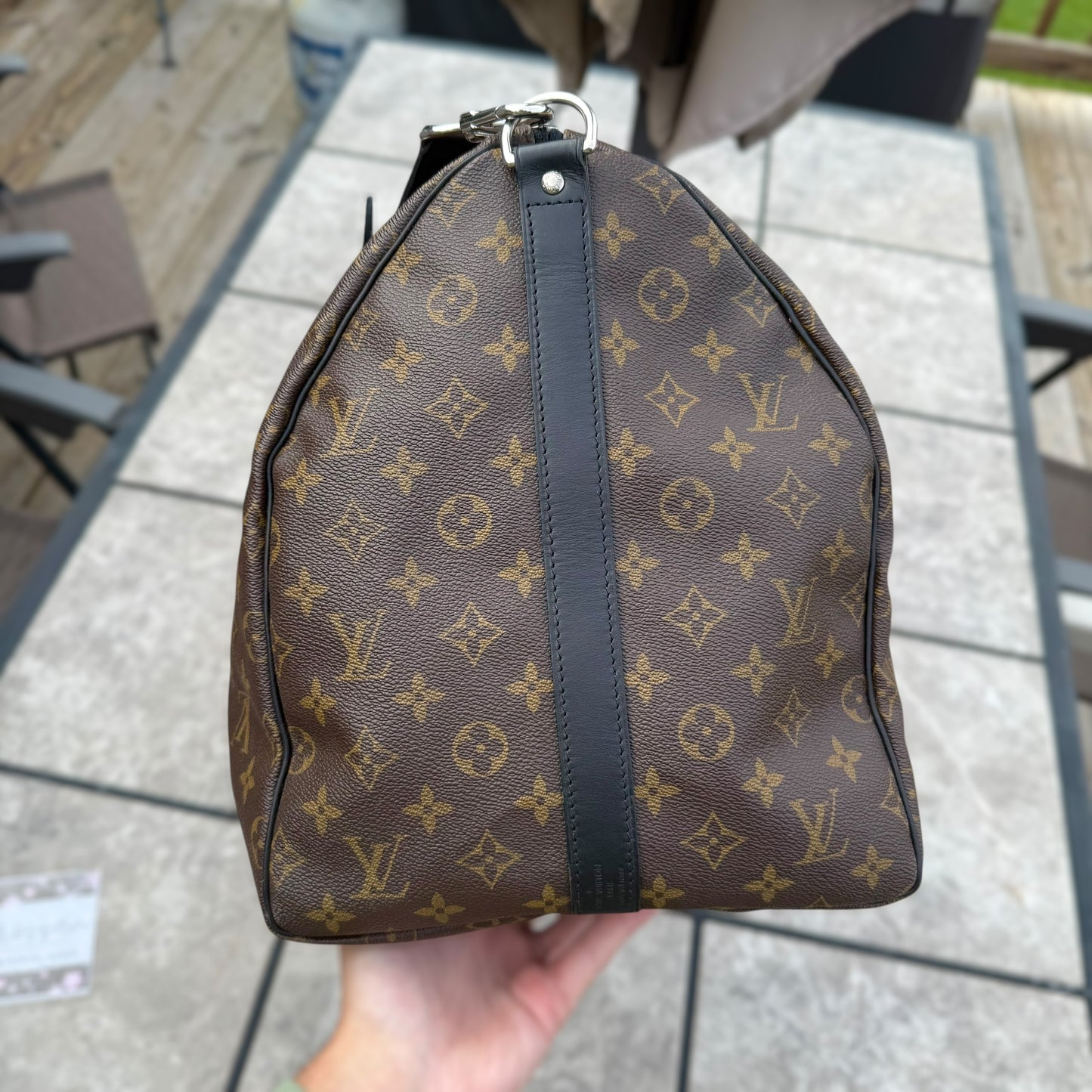 Macassar Keepall 55 Bandouliere