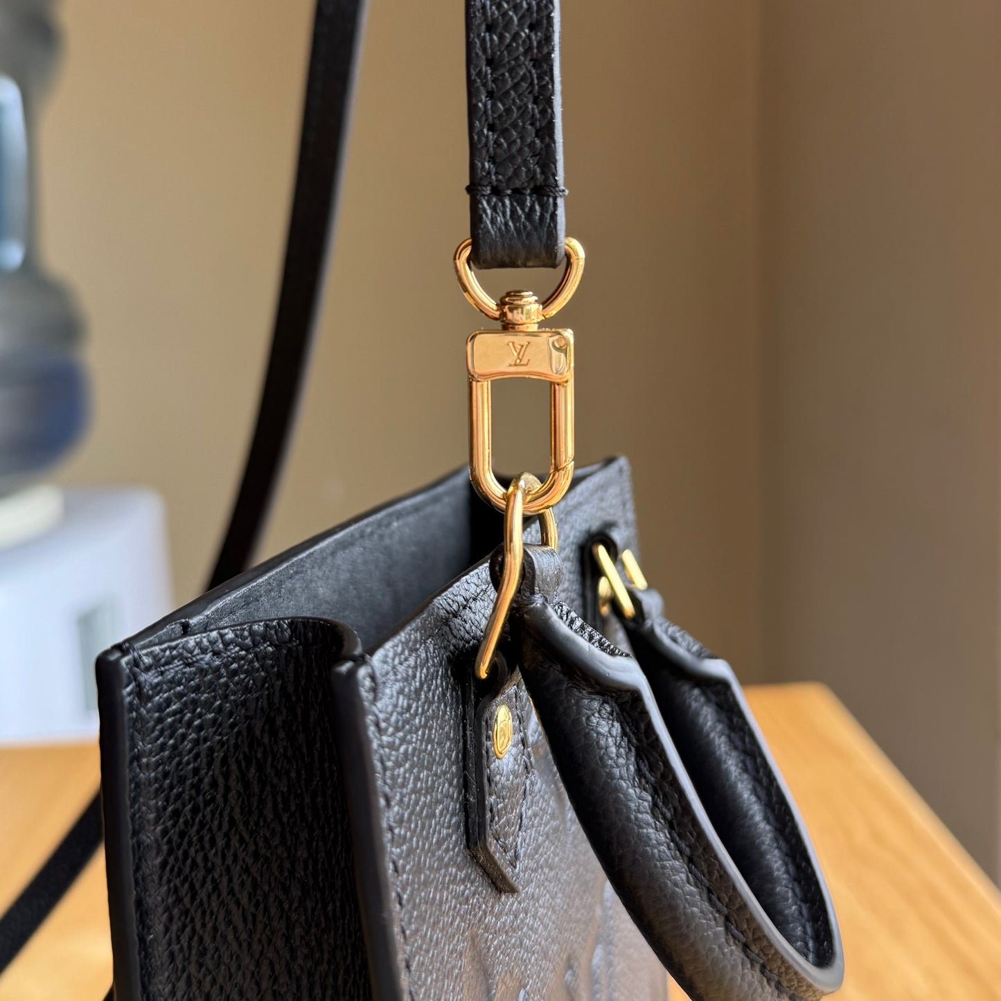 Empreinte Petit Sac Plat (Noir)