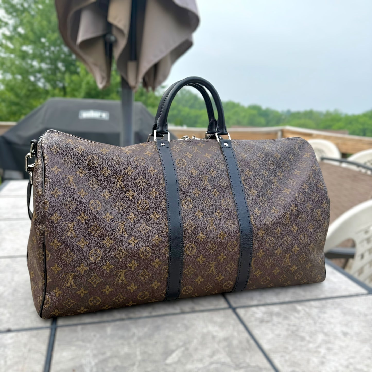 Macassar Keepall 55 Bandouliere