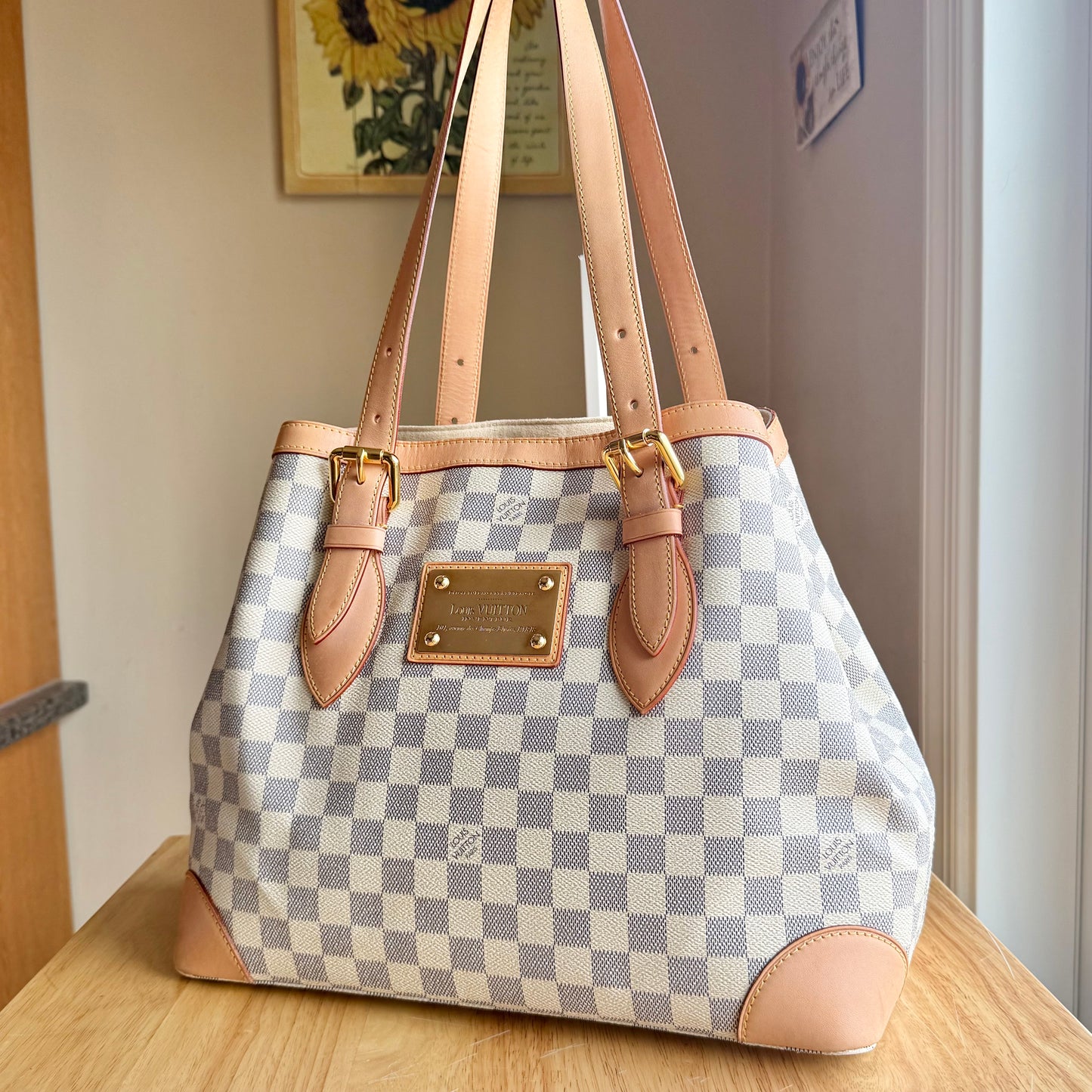 Damier Azur Hampstead MM