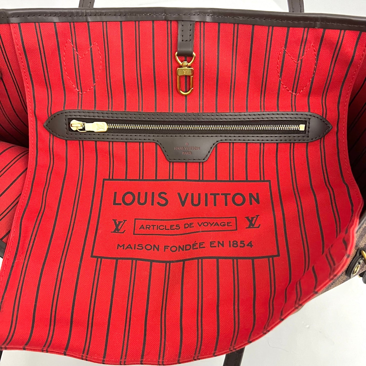 Damier Ebene Neverfull MM Set