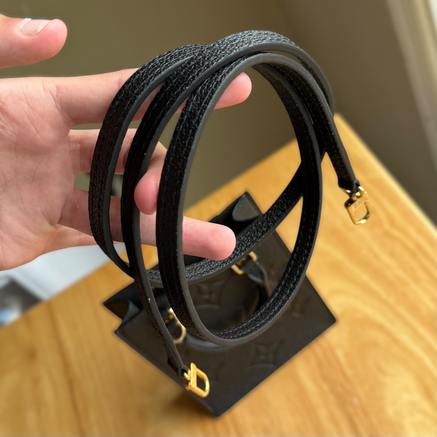 Empreinte Petit Sac Plat (Noir)