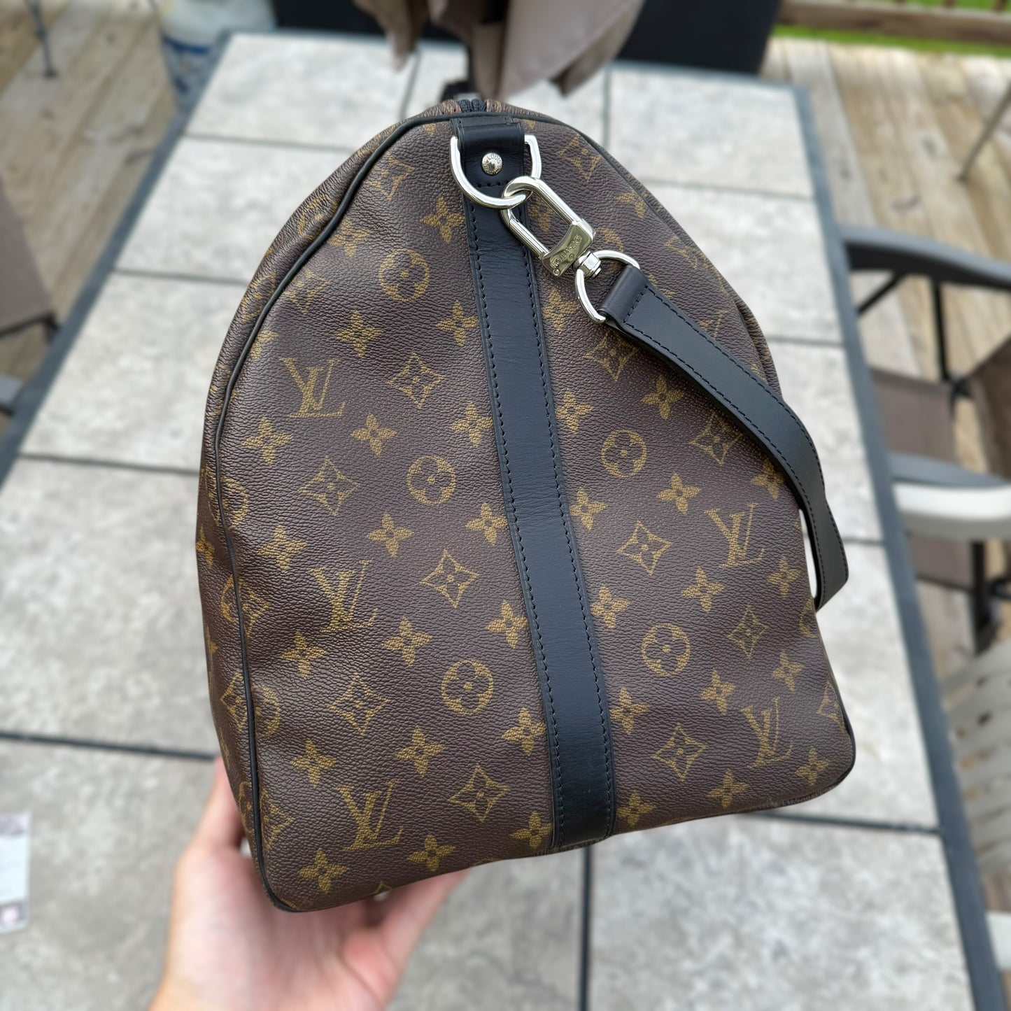 Macassar Keepall 55 Bandouliere