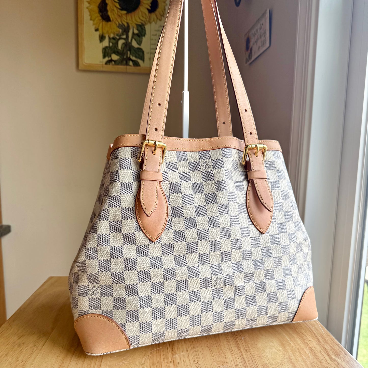 Damier Azur Hampstead MM