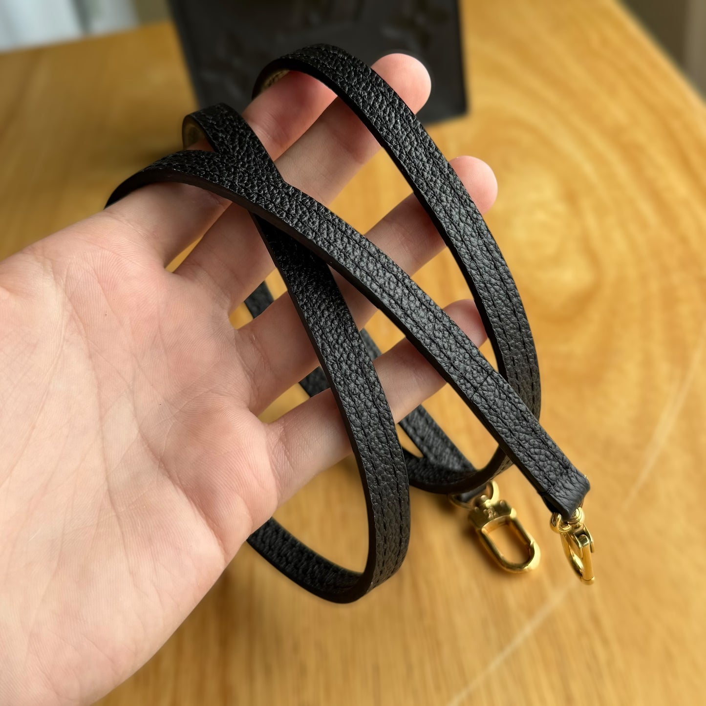 Empreinte Petit Sac Plat (Noir)