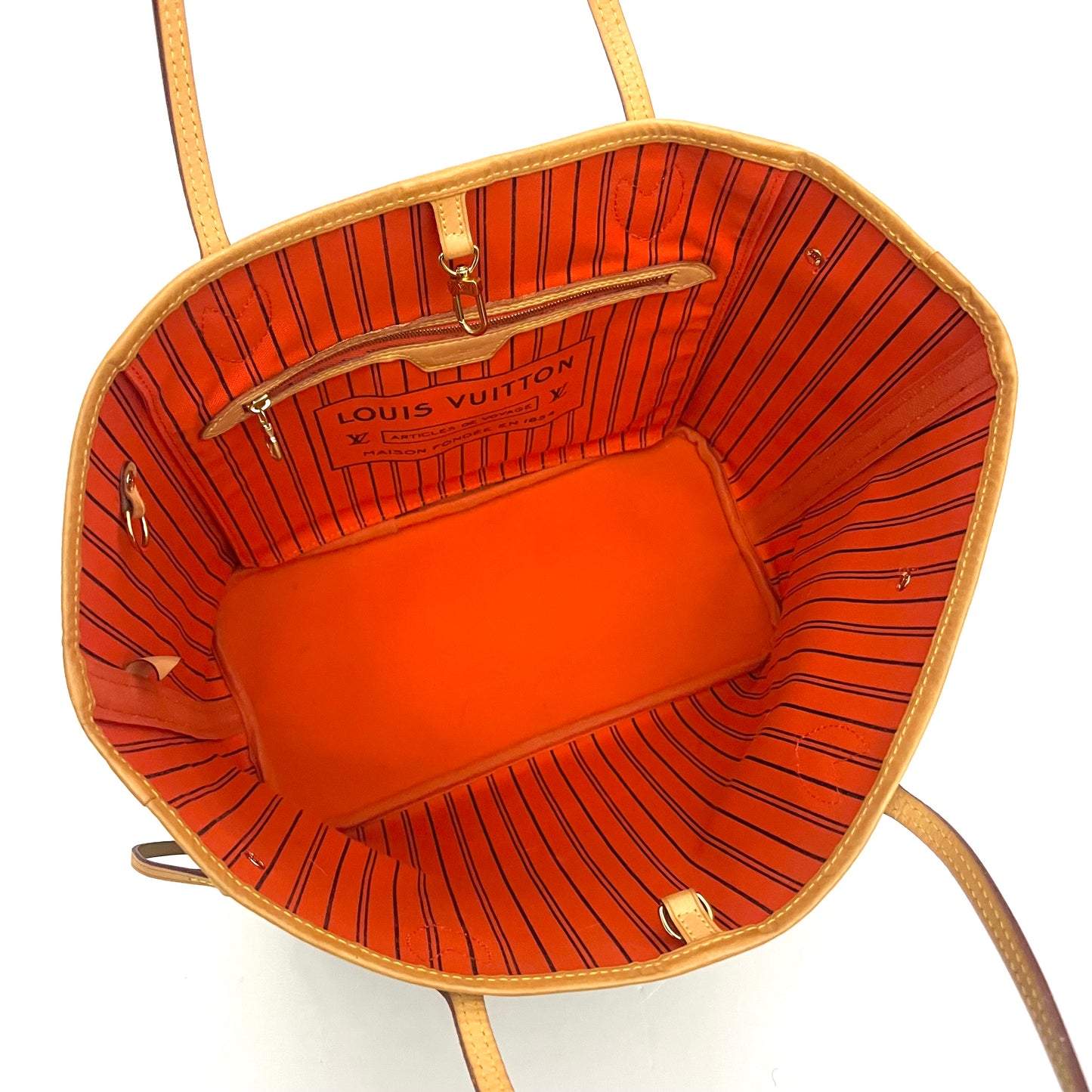 Monogram Neverfull MM (Piment Interior)