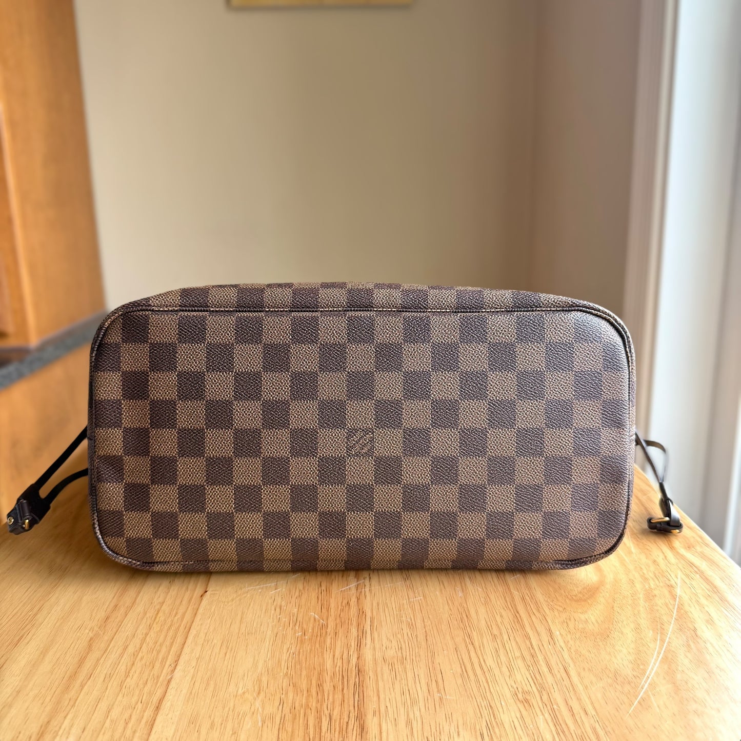 Damier Ebene Neverfull MM Set (Rose Ballerine)