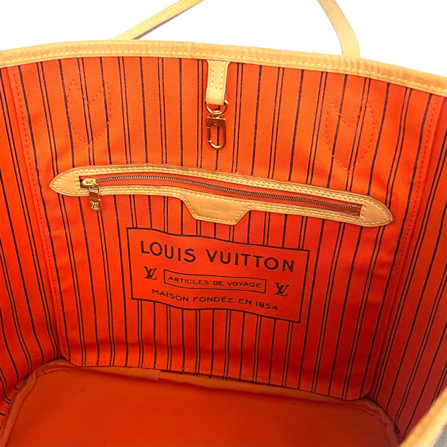 Monogram Neverfull MM (Piment Interior)