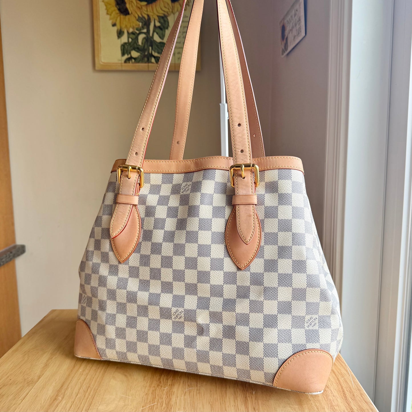 Damier Azur Hampstead MM