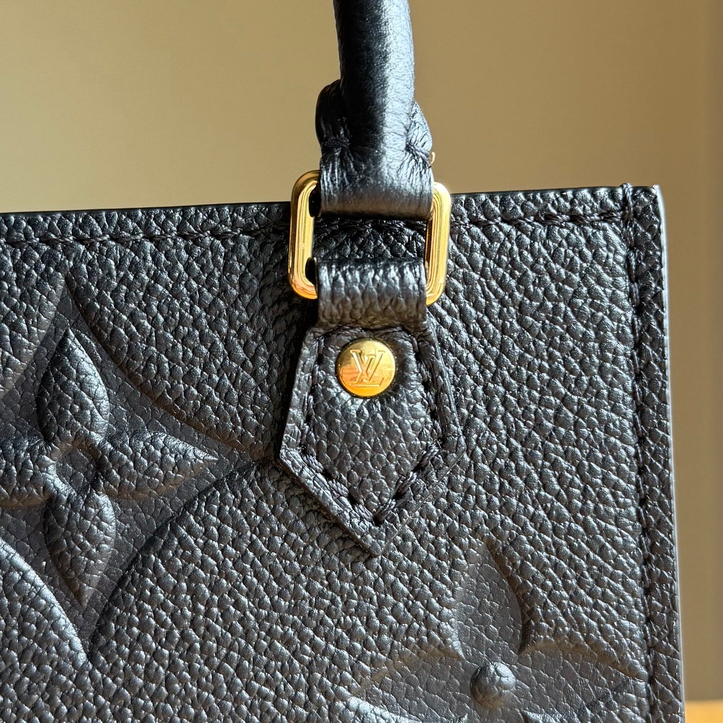 Empreinte Petit Sac Plat (Noir)