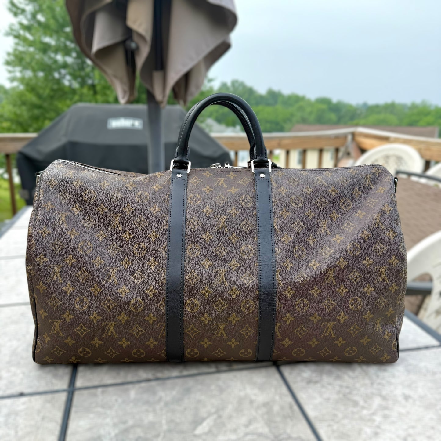 Macassar Keepall 55 Bandouliere