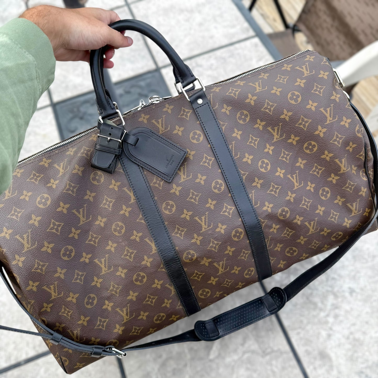 Macassar Keepall 55 Bandouliere