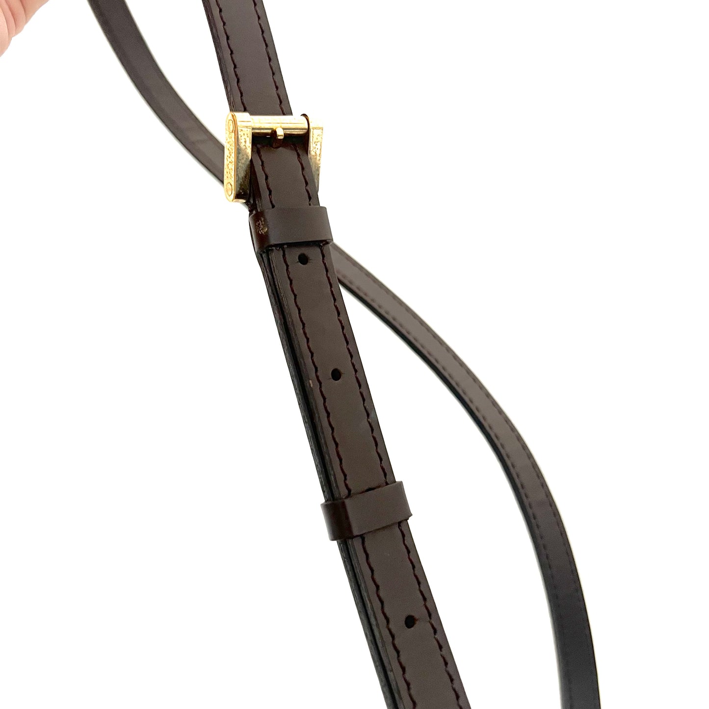 Damier Ebene Musette Salsa PM Crossbody