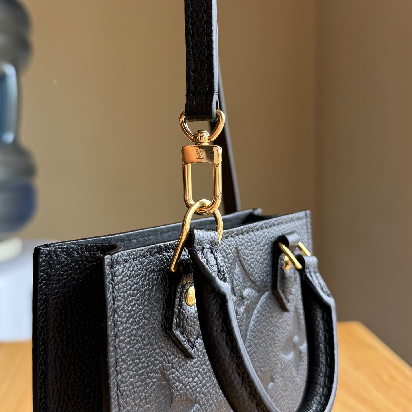 Empreinte Petit Sac Plat (Noir)