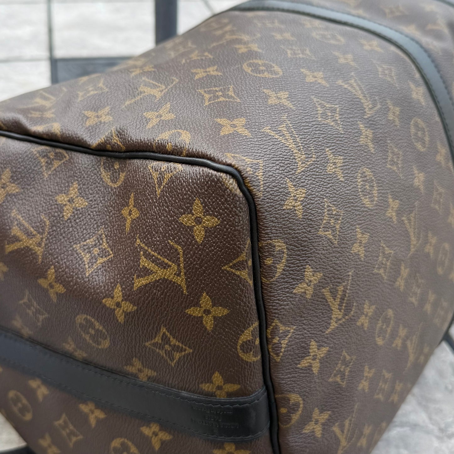 Macassar Keepall 55 Bandouliere