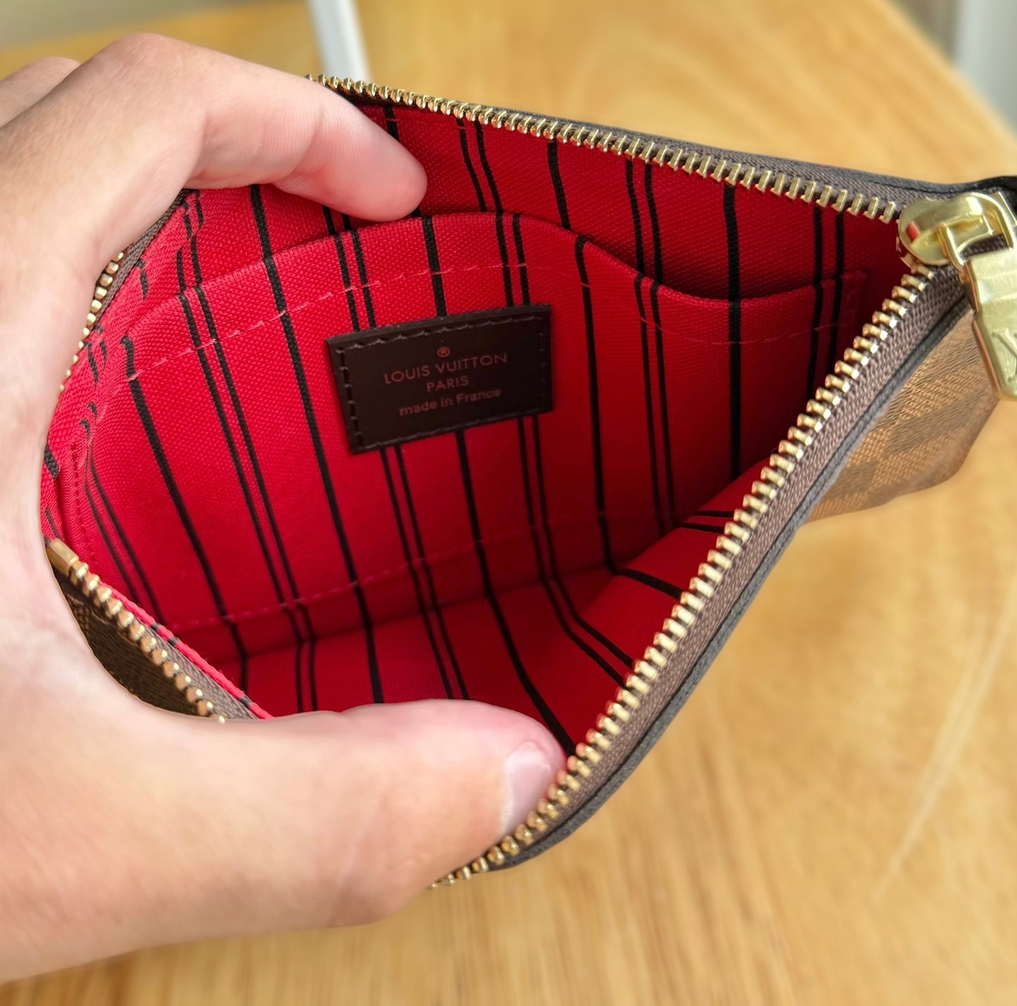 Damier Ebene Neverfull PM Set