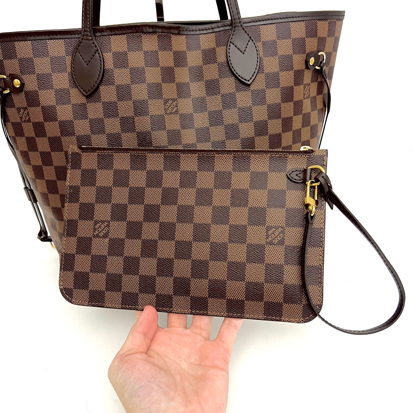 Damier Ebene Neverfull MM Set