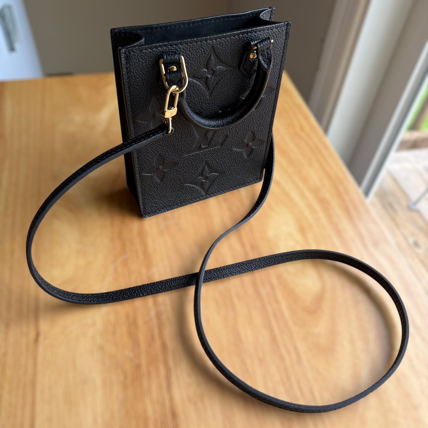 Empreinte Petit Sac Plat (Noir)