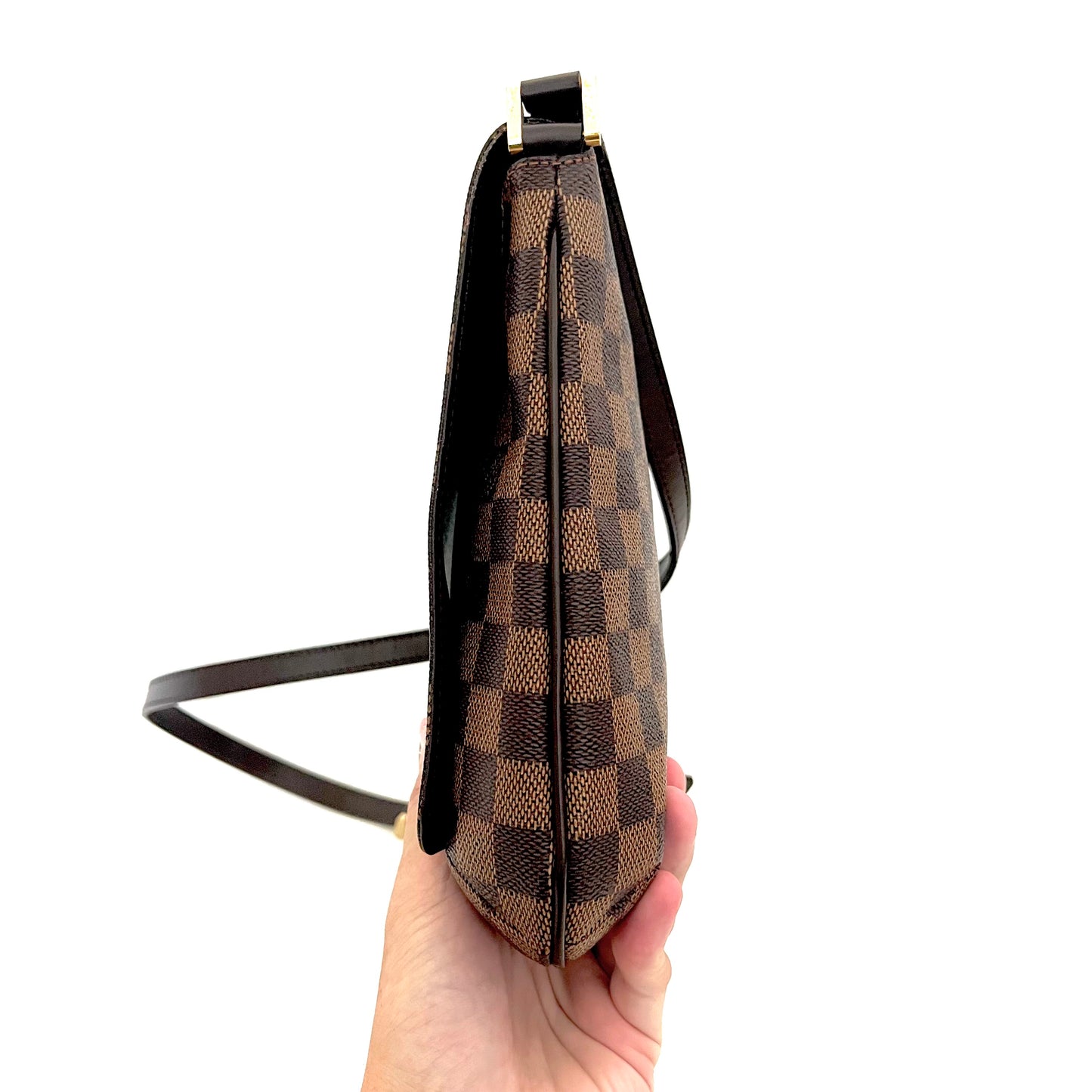 Damier Ebene Musette Salsa PM Crossbody