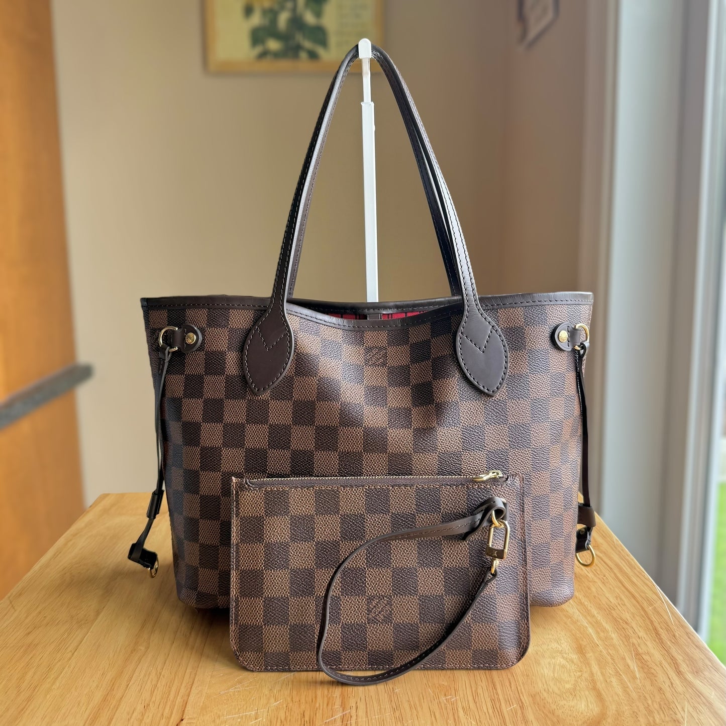 Damier Ebene Neverfull PM Set